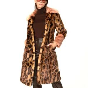 $549 UNREAL FUR Orient Express coat S